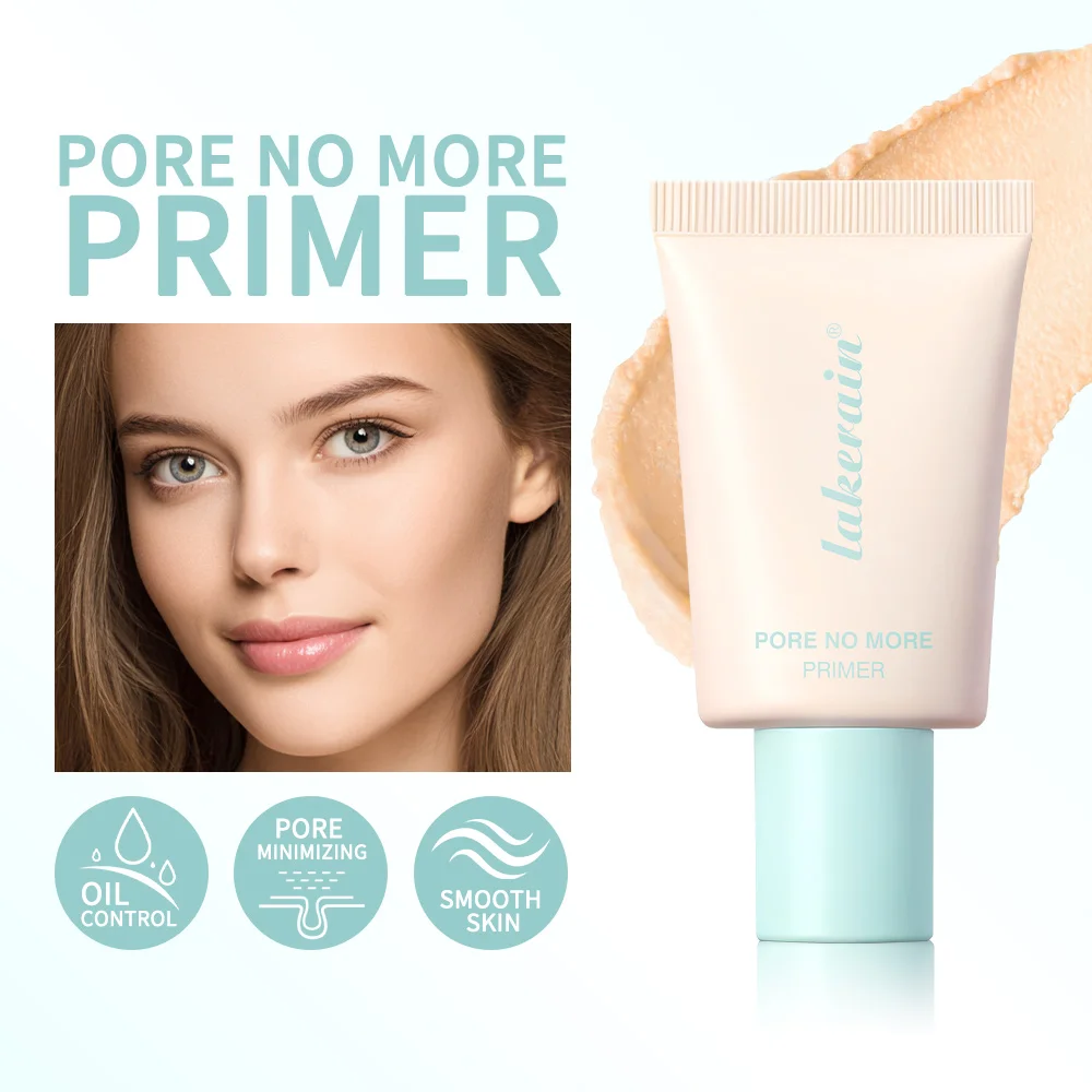 Base Makeup Pore No More Primer Long Lasting Waterproof Oil Control Moisturizing Reduce Fine Lines Refreshing Smooth Skin Matte