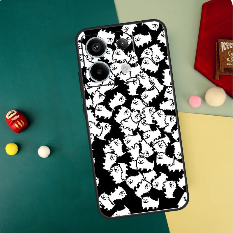 Undertale Annoying Dog Case For Redmi Note 13 Pro Plus 9 10 11 12 Pro 10S 11S 12S Redmi 13C 10A 9C 10C 12C Cover
