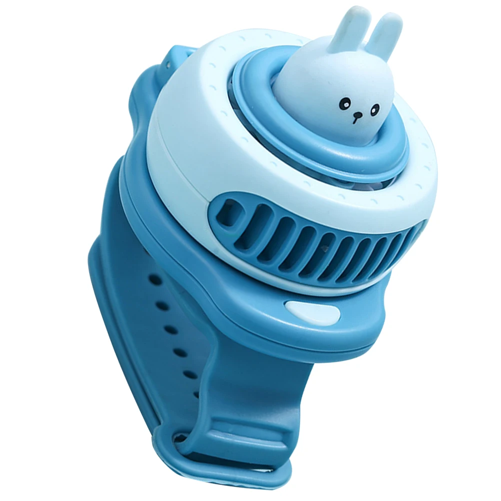 

kids fan kids cartoon watch fan portable watch fan USB fan with wrist strap USB rechargeable fan wrist fan