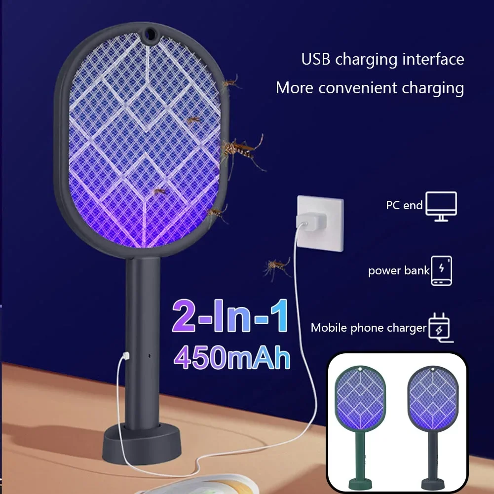 Электрическая ловушка для комаров 2 в 1, электрическая ловушка для комаров с зарядкой от USB