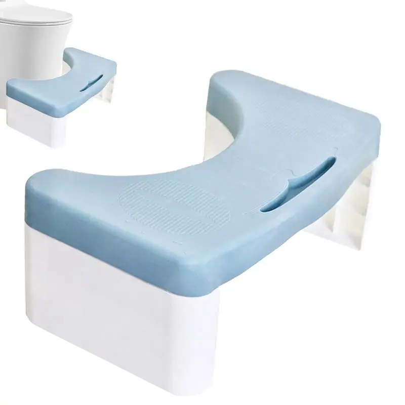 Toilet Squat Stool Toilet Poop Stool Portable Toilet Foot Stool Anti-slip Squatting Toilet Potty Step Stool Poop Stool With