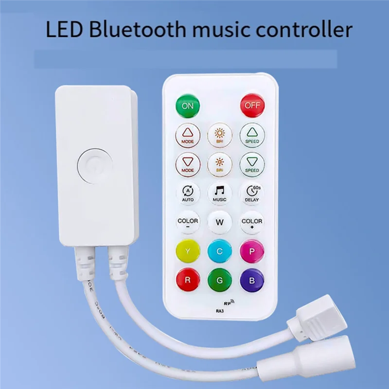 

Advanced SP643E DC 24V PWM 2.4G RF Remote LED Controller Bluetooth For DIM CCT RGB RGBW RGBCCT LED Strip