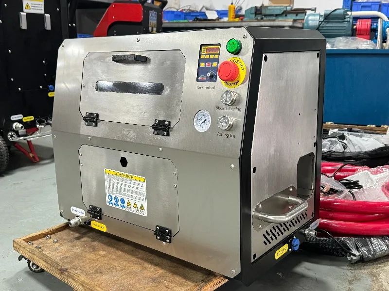 Automatic Dry Ice Blaster Cleaning Process for Production Line Efficiency Industrial Dry Ice Machine
