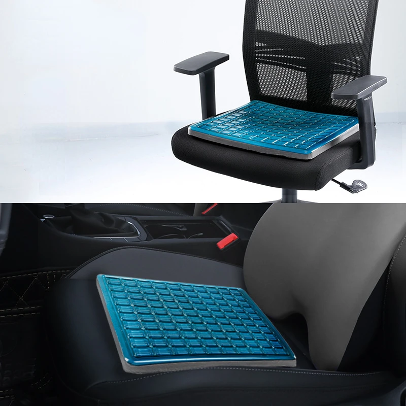 Gel EnhancedSeat Cushion Non-Slip Orthopedic Gel & Memory Foam  Cushions for Tailbone Pain chair