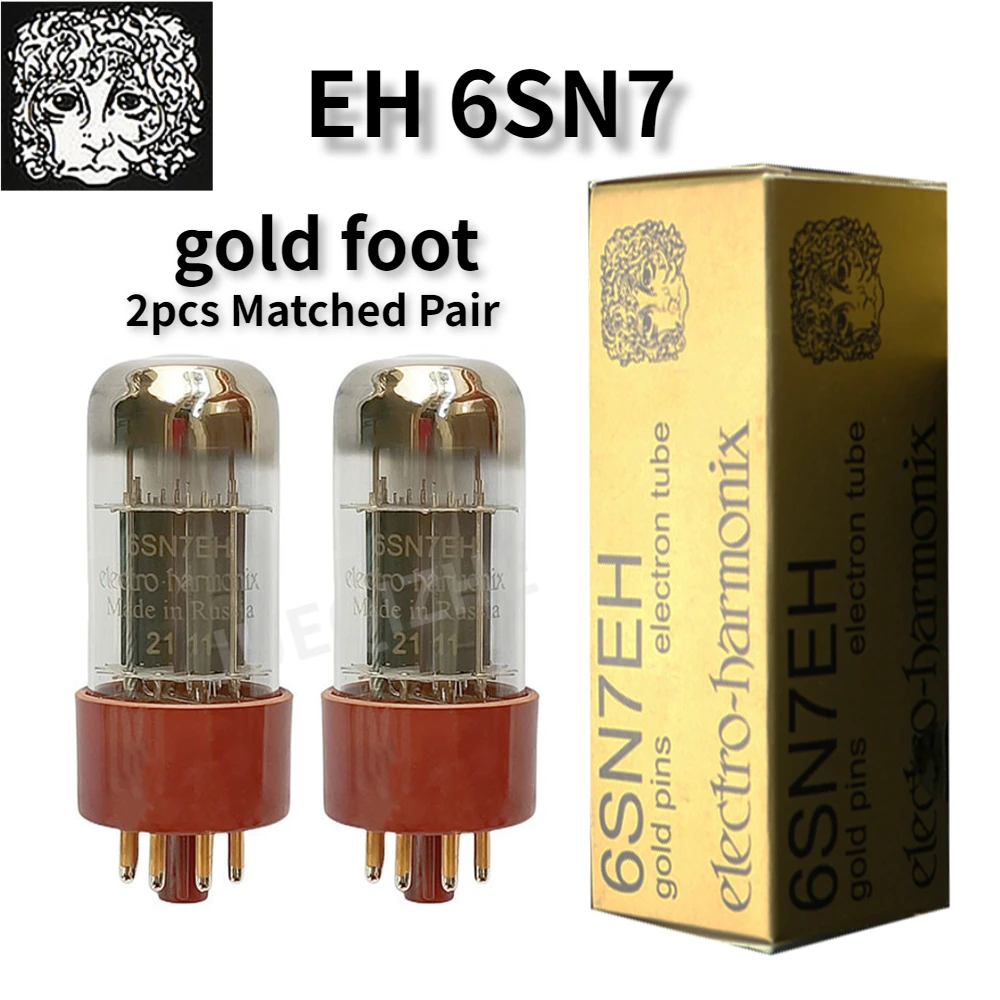 EH 6SN7G  6SN7Vacuum Tube Gold Pin Upgrade 6N8P 6H8C CV181 for HIFI Audio Valve Electronic Tube Amplifier Kit DIY Match Quad