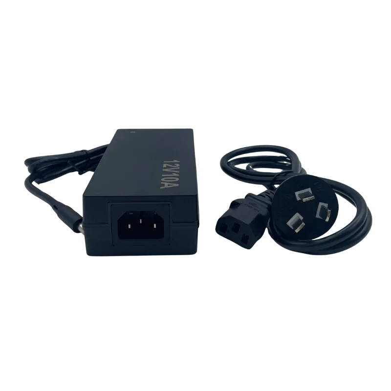 

NerdQaxe++ 12V 10A Power Supply Adapter for ASIC Miner, Silent Fan, High Efficiency, Stable Output, Durable, EU/US Plug