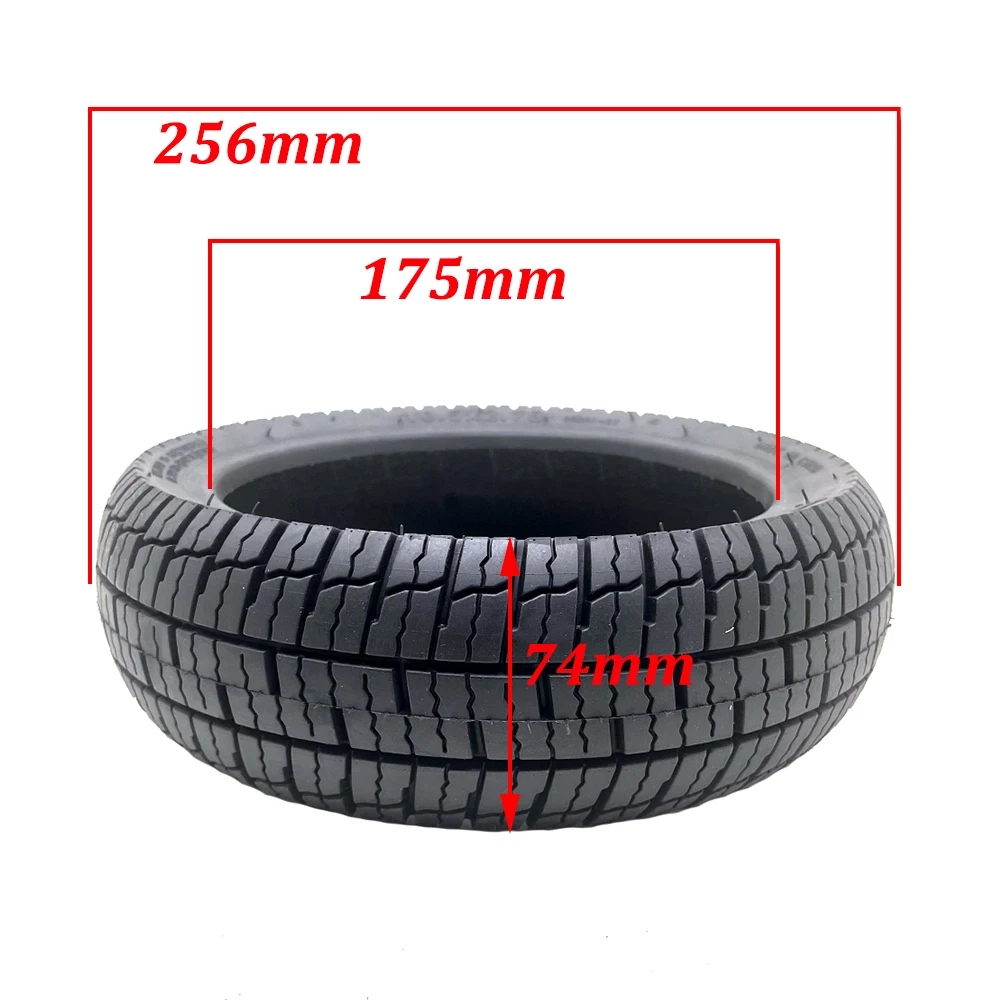 10.5x2.75-7 Tubeless Tyre 60/70-7 Vacuum Tire for Xiaomi 4 Pro Electric Scooter Modification Replacement Parts