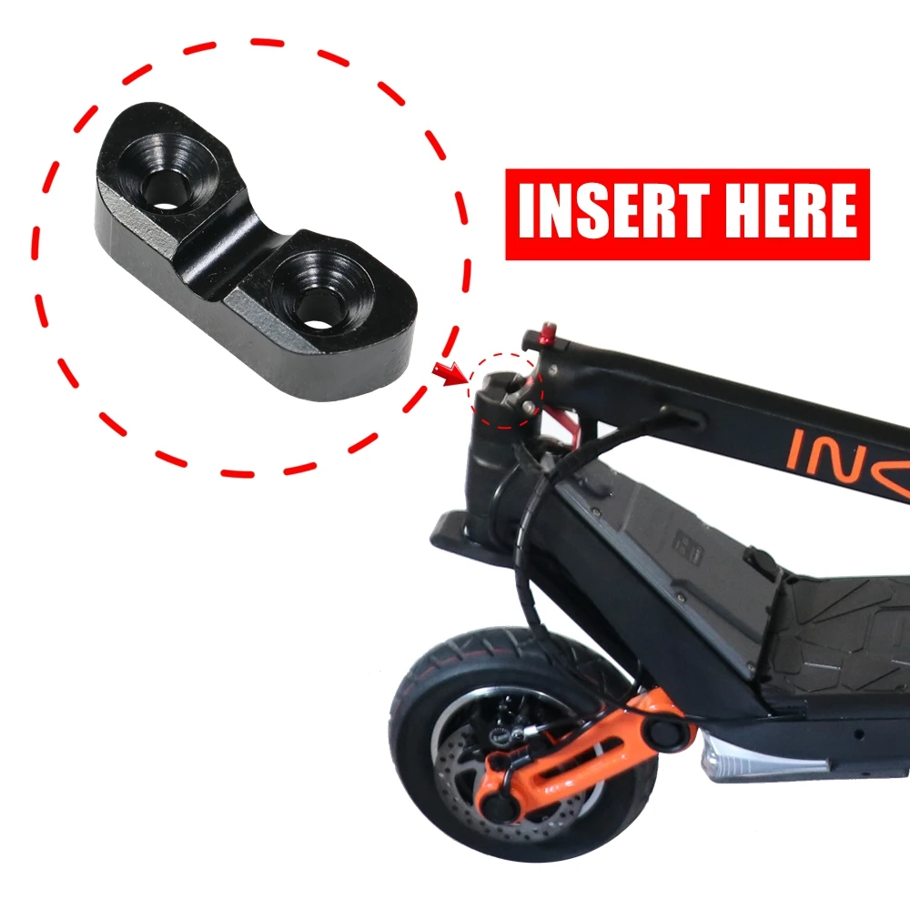 Insert for INOKIM OXO OX Electric Scooter Folding System Lock Holder to Embed Inside Steering Shaft Inserting Block Spare Parts