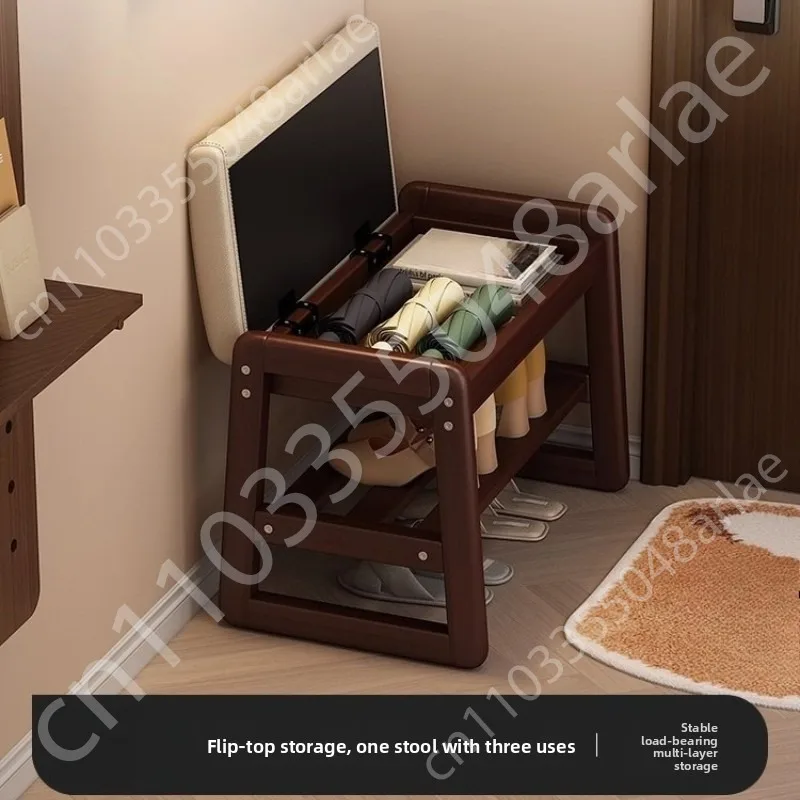 

Shoe changing stool Wear shoes to enter the home and can sit on the shoe cabinet as a whole, stored Narrow shoe stool