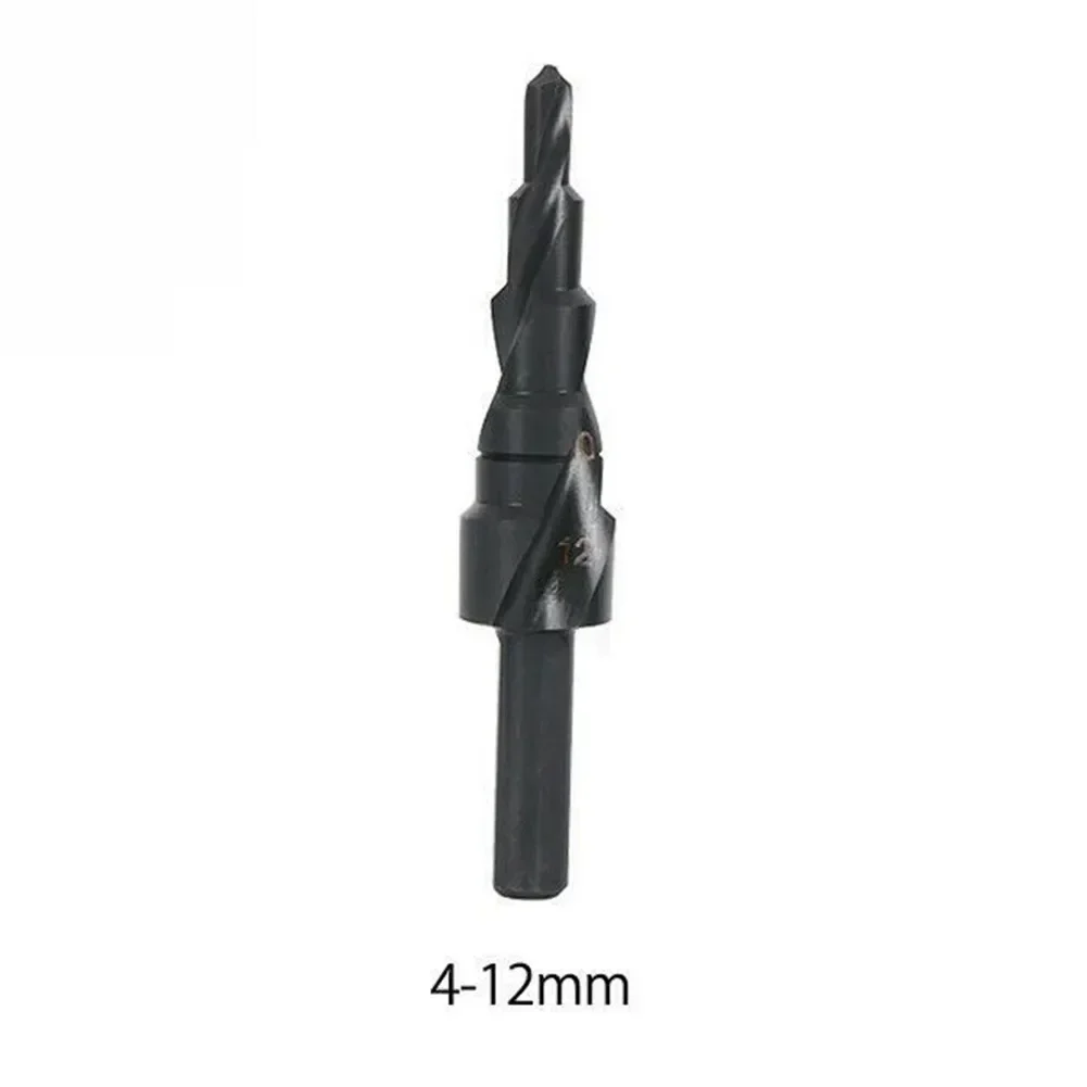 Coated Step Drill Bit Set 4 32mm 15 Steps High Speed Steel Hole Cutter For DIY And General Building Engineering