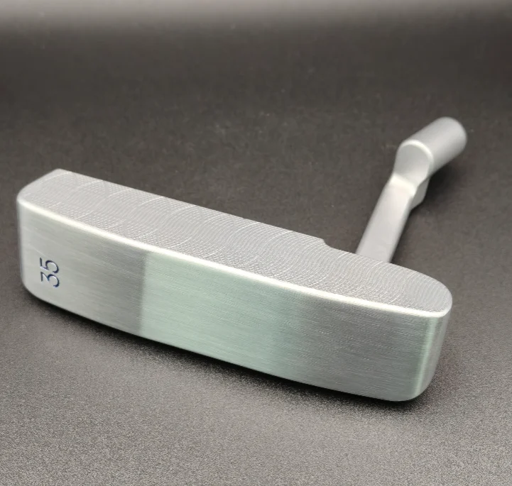 Główki putterów golfowych CNC na zamówienie, stal nierdzewna GSS DASS z gumowym uchwytem, opcja zwiększająca sprytność, z lub bez trzonka.