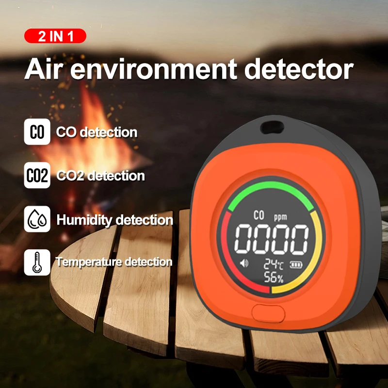 Rilevatore di CO2 2in1 Analizzatori di gas di monossido di carbonio Analizzatori di gas OEM ODM PCBA Scheda di sviluppo per il monitoraggio della qualità dell'aria