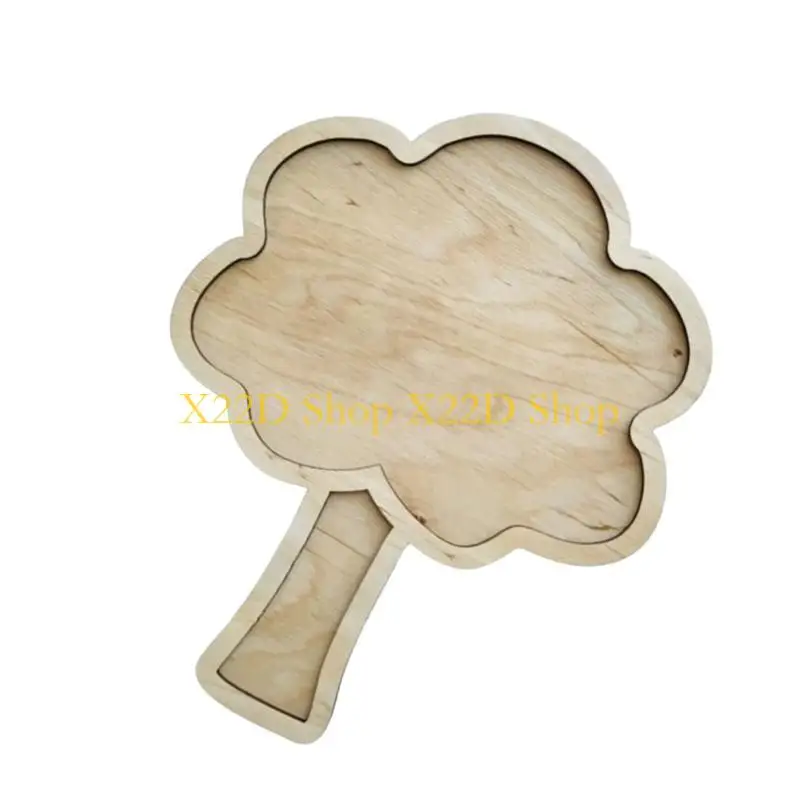 X22D Learning Education Toy Board Montessori Flower Tray for Baby Kid Sensory Game Stimulate Imagination