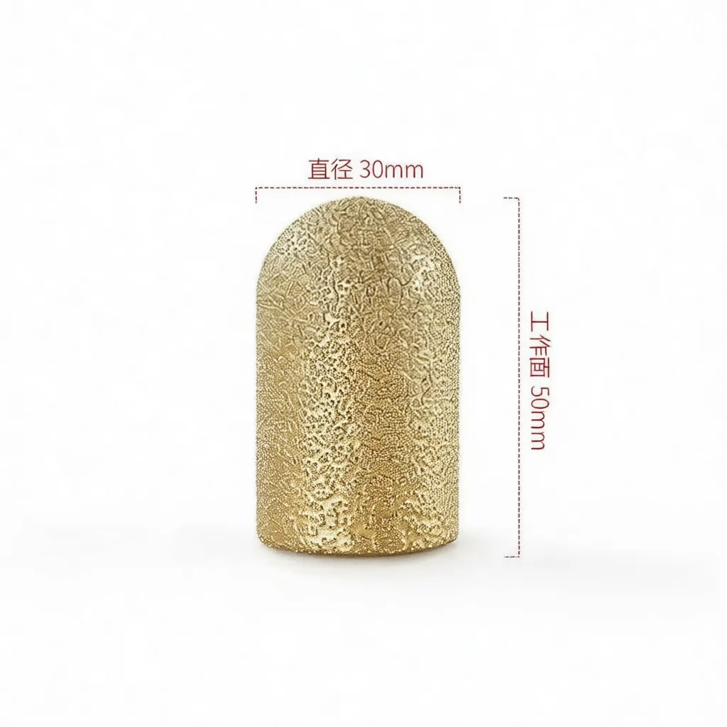 Stone Grinding Bit Quartz Countertop Backsplash Edge Profiling Wheel Diamond Brazed Polishing Head For Angle Grinder Tools