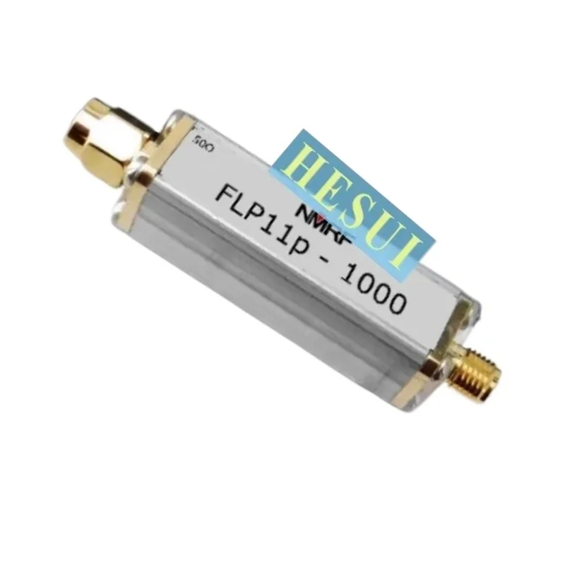 1GHz 1000MHz 11th-order high-order low-pass filter RF coaxial LC low Pass filter LPF module SMA-M SMA-F port CNC Al shield shel