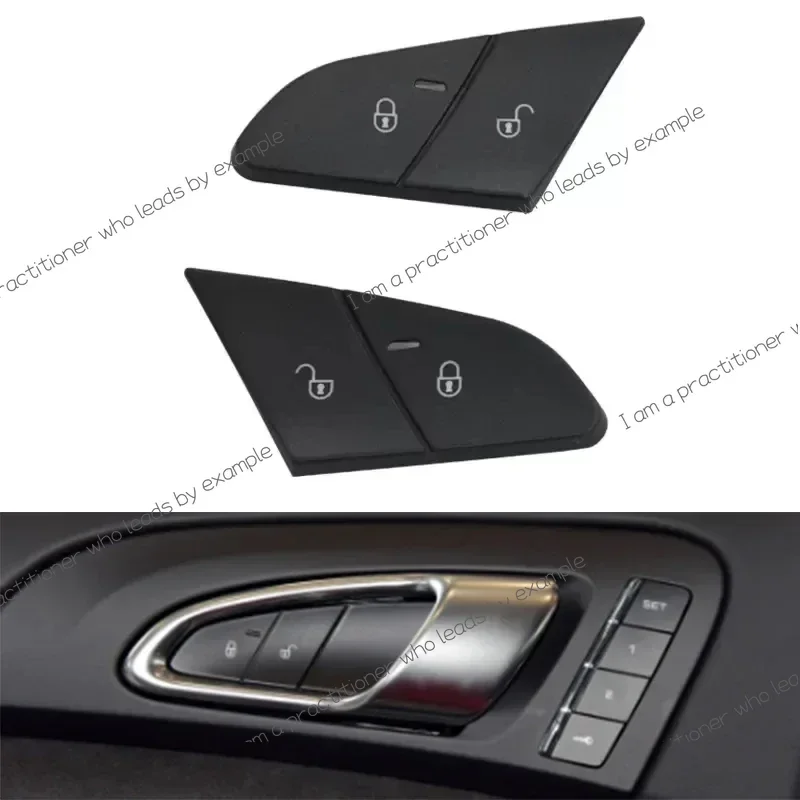 

Front Door Lock Switch Button Level Central Lock Switch Button for Porsche Cayenne Panamera S GTS 2010-2016 7PP962107D