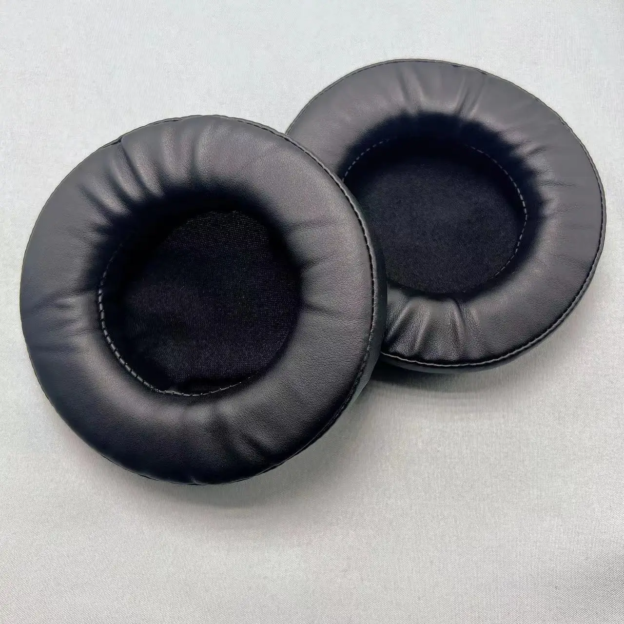 100mm イヤーパッド ユニバーサル ヘッドフォン クッション 交換部品 ヘッドセット アクセサリー ブラック 快適