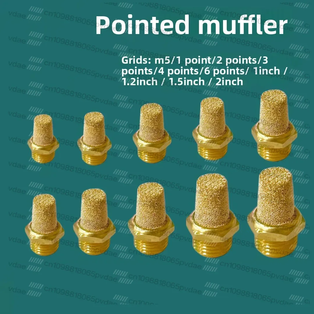 Tool Parts 10pcs/lot Pneumatic Brass Exhaust Muffler  bsp Silence Fitting BSL-02 BSL-03 BSL-06 Noise Filter Reducer