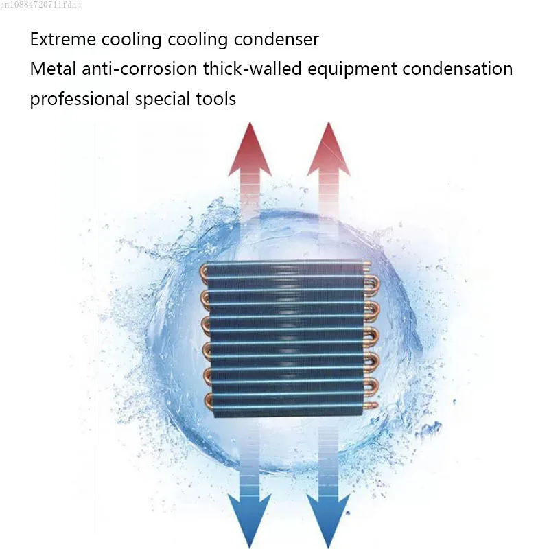 مفاجأة السعر حوض السمك تبريد خزان الأسماك الثلاجة المياه العذبة مياه البحر 160L ضاغط التبريد مبرد المياه الطاقة #4