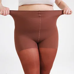 AAA Geschikt 60-90kg Plus Dames Panty Nieuw Ontwerp Bruin Zwarte Huid Leggings Buik Vormgeven Maat Kousen herfst Dik