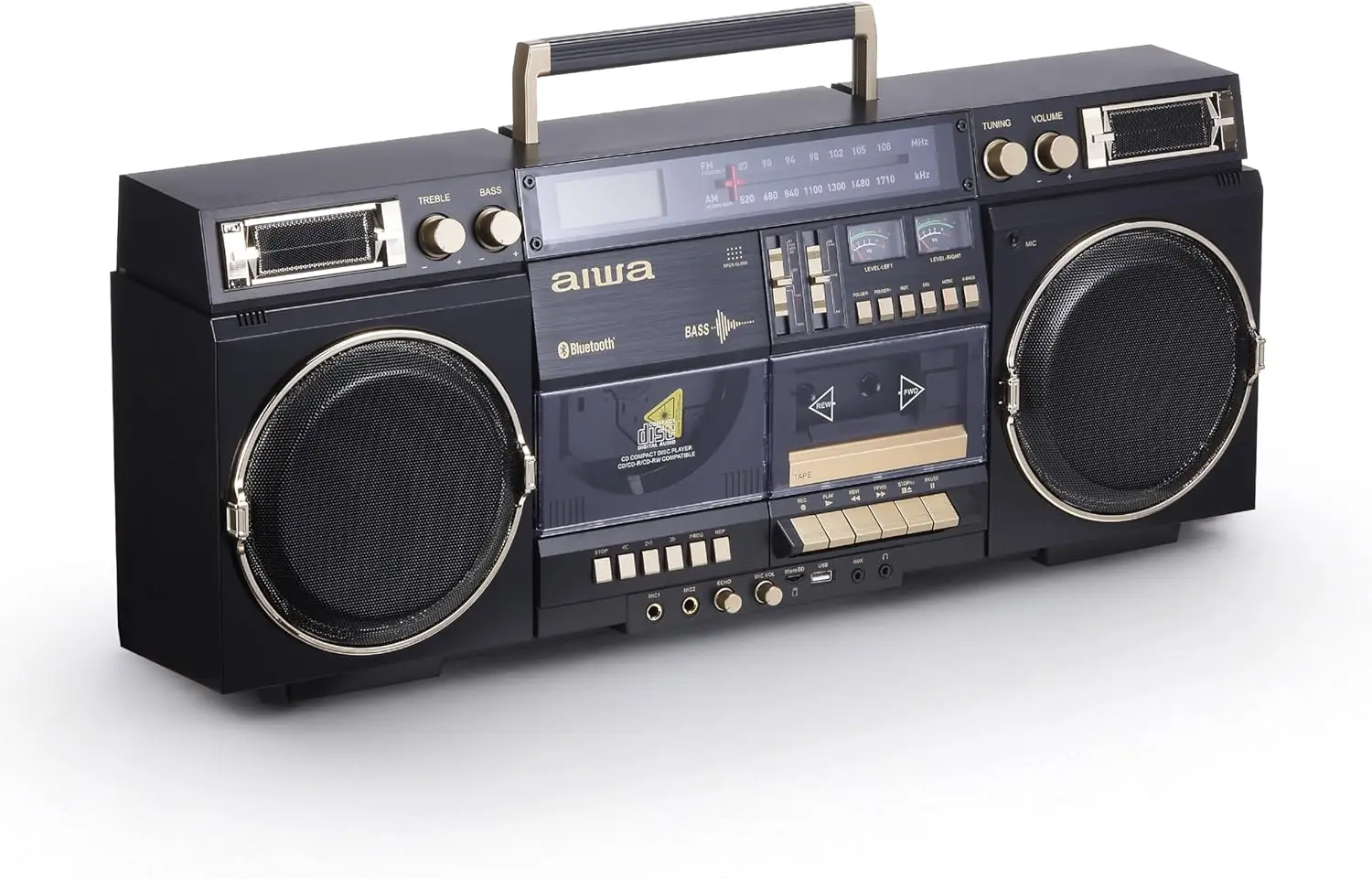 Retro Boombox With …