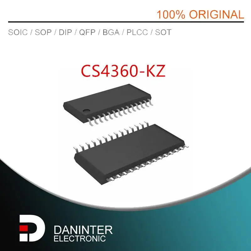 CS4360-KZ  CS4360-KZEP TSSOP28 10PCS/LOT  