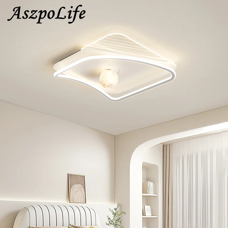 Plafonnier Intelligent avec Protection des Yeux, Luminaire Décoratif de Plafond, Idéal pour un Salon, une Chambre à Coucher, un Bureau ou une Maison