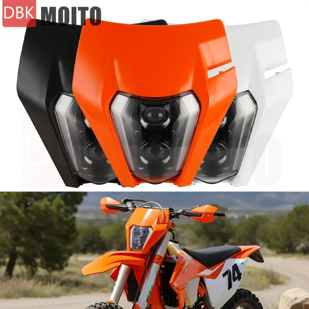 

Dirt Bike Headlight For Husqvarna FC FE 250 350 450 TE TC TX FX Motorcycle Head Lamp Accessories Enduro HeadLamp Supermoto