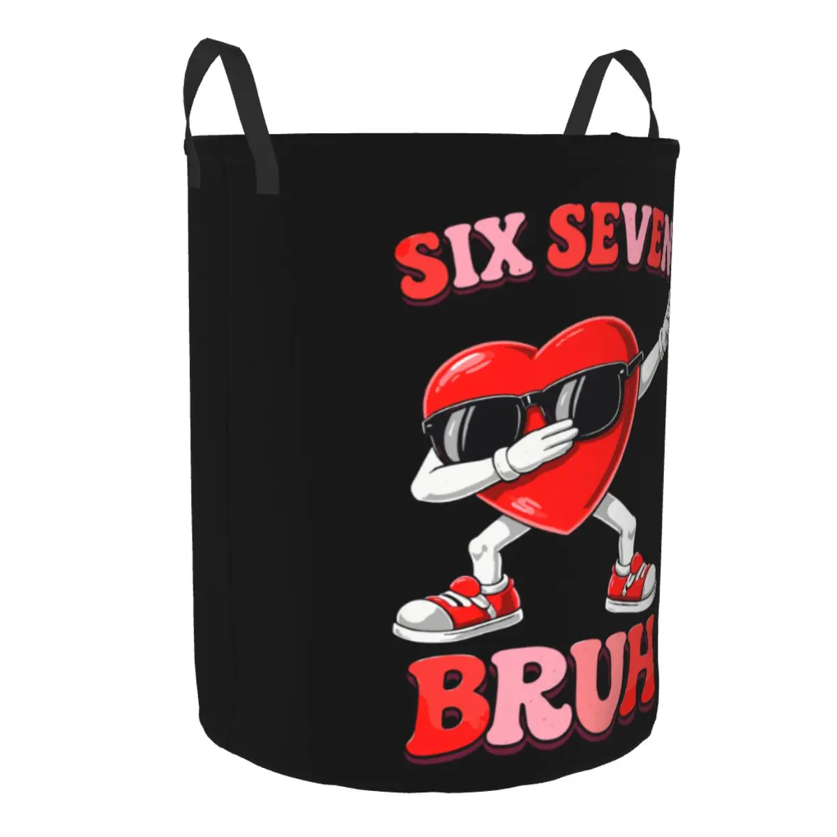 Custom Six Seven 67 Laundry Basket Collapsible Clothing Hamper Toys Organizer Storage Bins