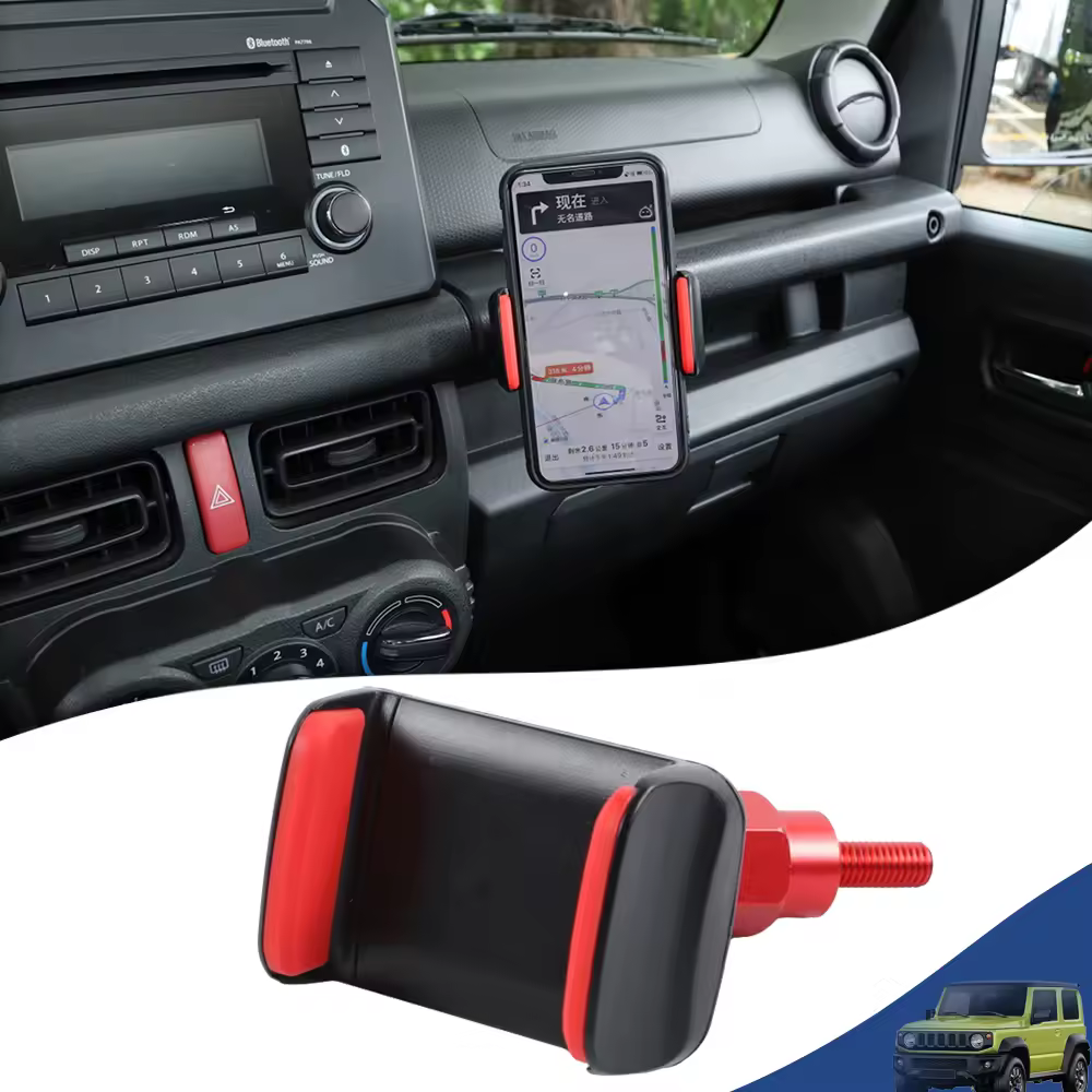Support de Tablette et Téléphone pour Voiture, Accessoire d'NikAutomobile pour IPad, GPS, pour Suzuki Jimny JB64 JB74 XL 5 portes 2019-2024