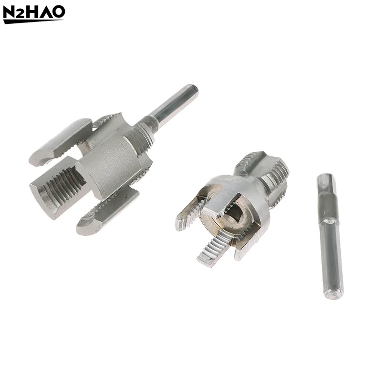Pipe Thread Cutting Tool Electric Drill Compatible PVC Pipe Inner Outer Hole Threads Opener PVC Thread Maker Tool 1/2" 3/4" Tool
