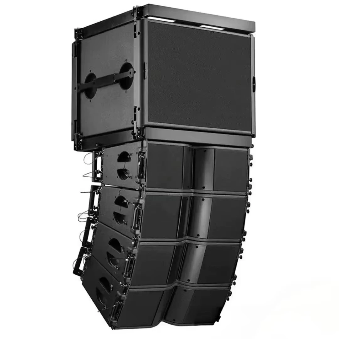 Profissional Line Array Top Quality Dual 8 polegadas KARAII DJ Alto-falantes Alto-falantes Equipamento de Áudio KARA2