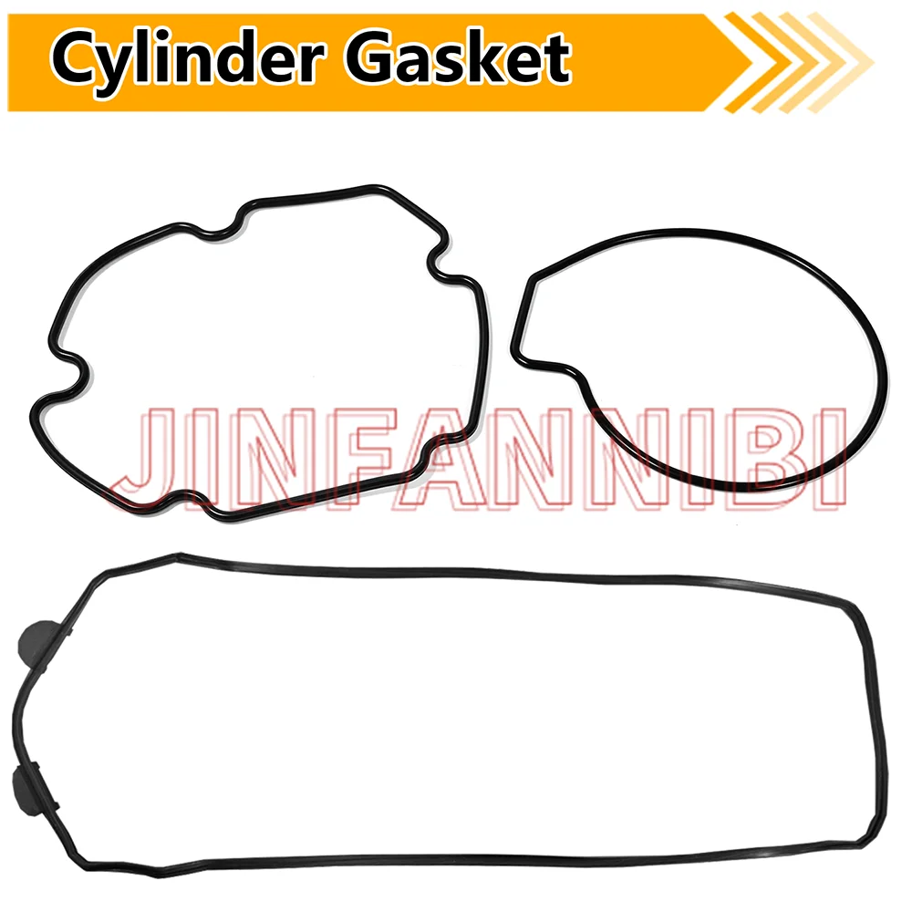 for Kawasaki Z900RS 2017-2025 #11061-0403 Engine Cover Gasket & O-Rings Kit Set