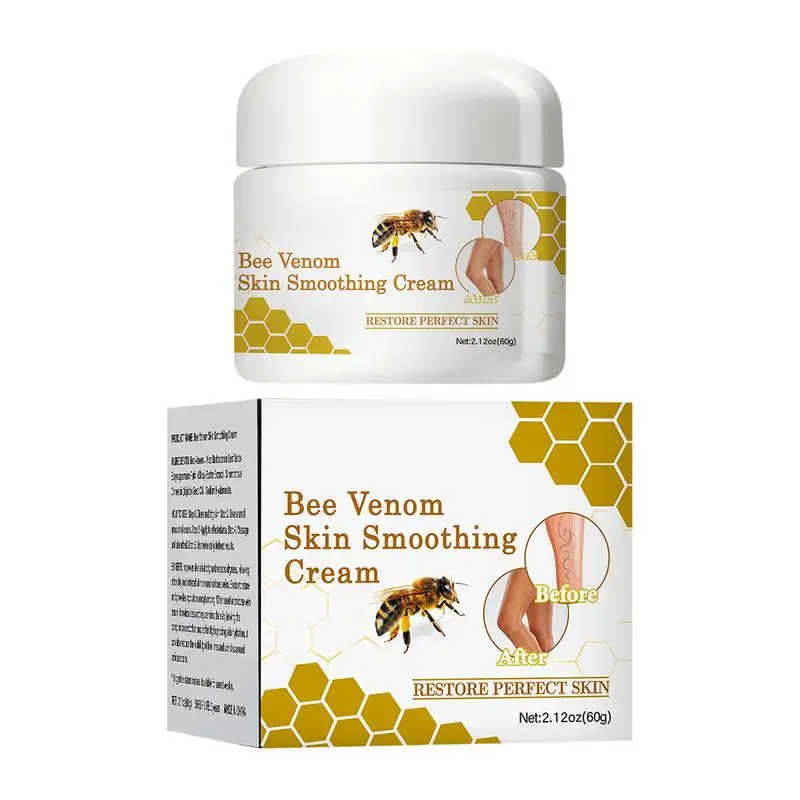 

60g Bee Venoms Care Cream Bee Venom Skin Smoothing Cream Massage Treatments Cream Health Body Care Tools