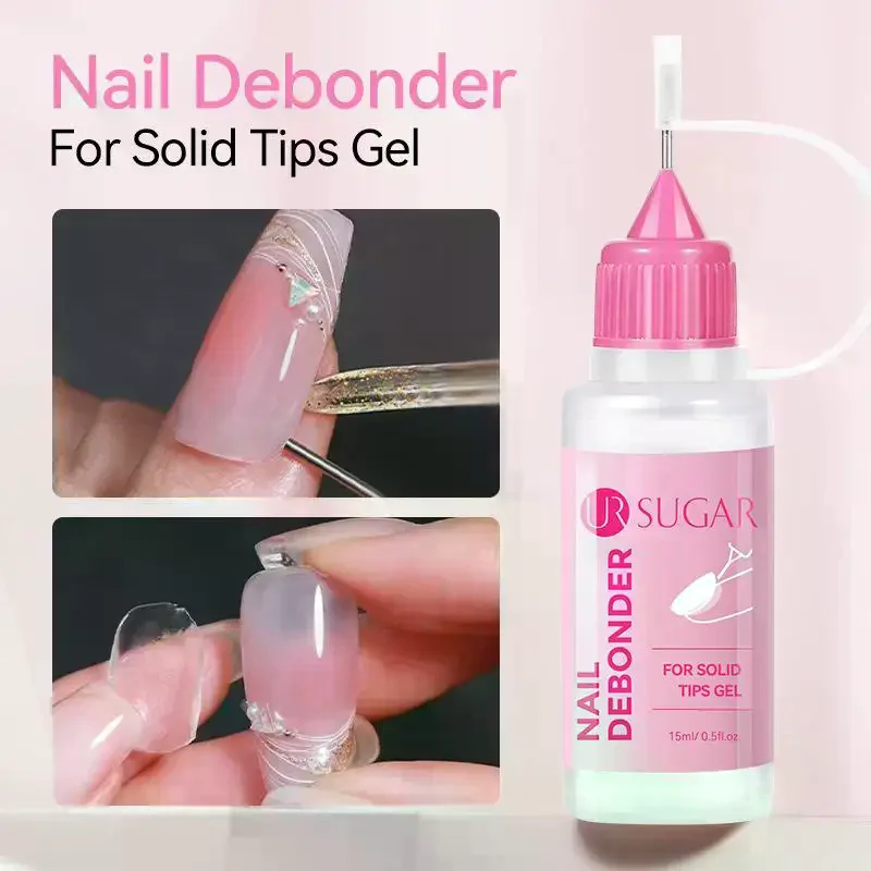 /ACR/Remover For Solid Tips Gel False Nail Tips Solid Adhesives Gel Remover Press On Nails Gel Fake Tips Remover Tools 15ml - view 5