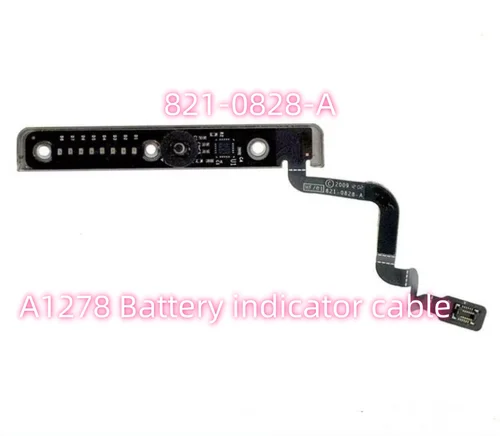 Imagen 2 del producto Original probado para Macbook Pro 13 ""15"" A1278 A1286 indicador de batería Placa de suspensión Cable flexible 821-0828-A 821-0854-A 2009-2012