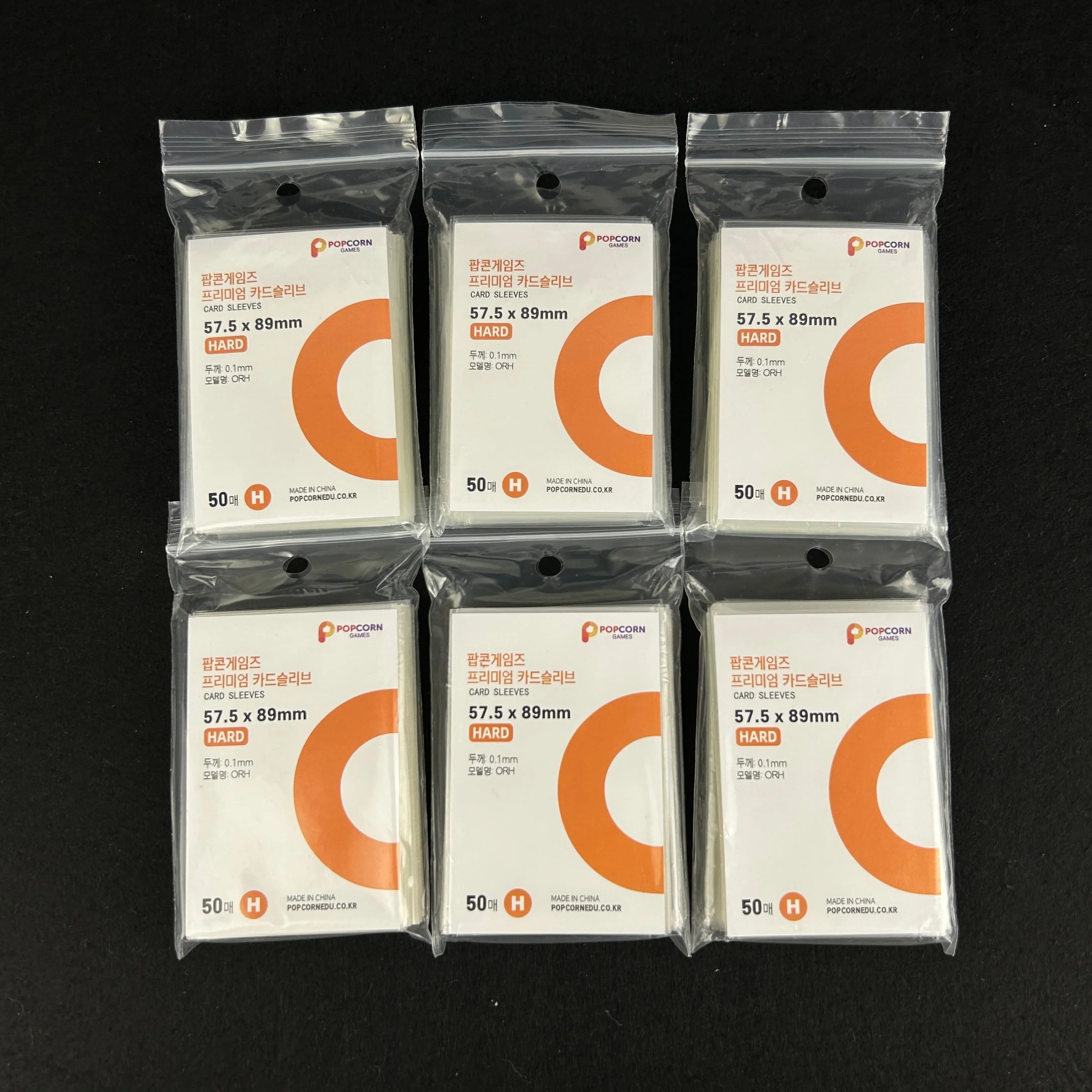 50Pcs Korea Kpop Photocard Holder HD Clear Acid Free CPP Sleeve Anti-scratch Film For Popcorn Game Idol Collect Card