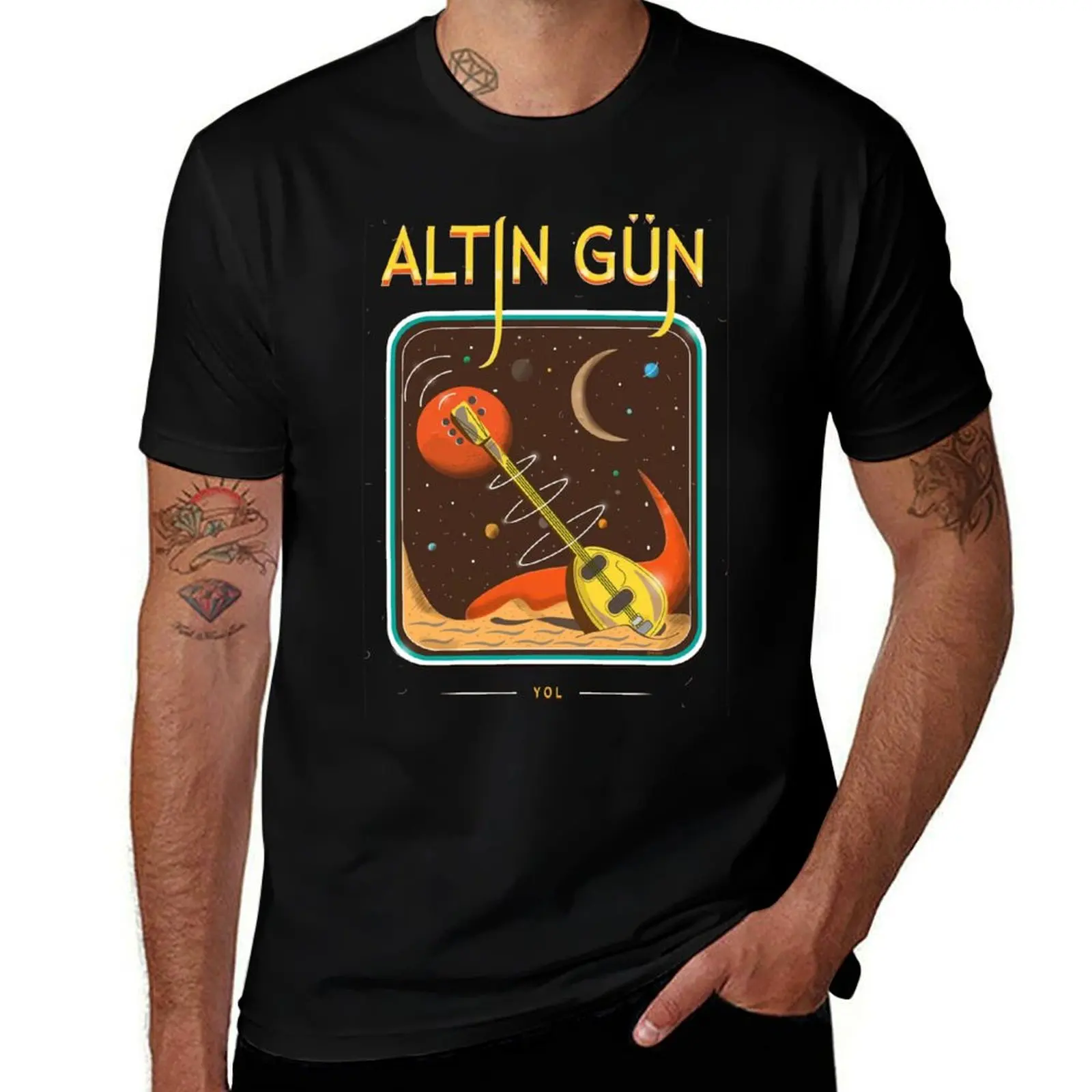

AltIn Gun T-Shirt g man t shirts for men man t shirts cotton man t shirt summer T-shirt