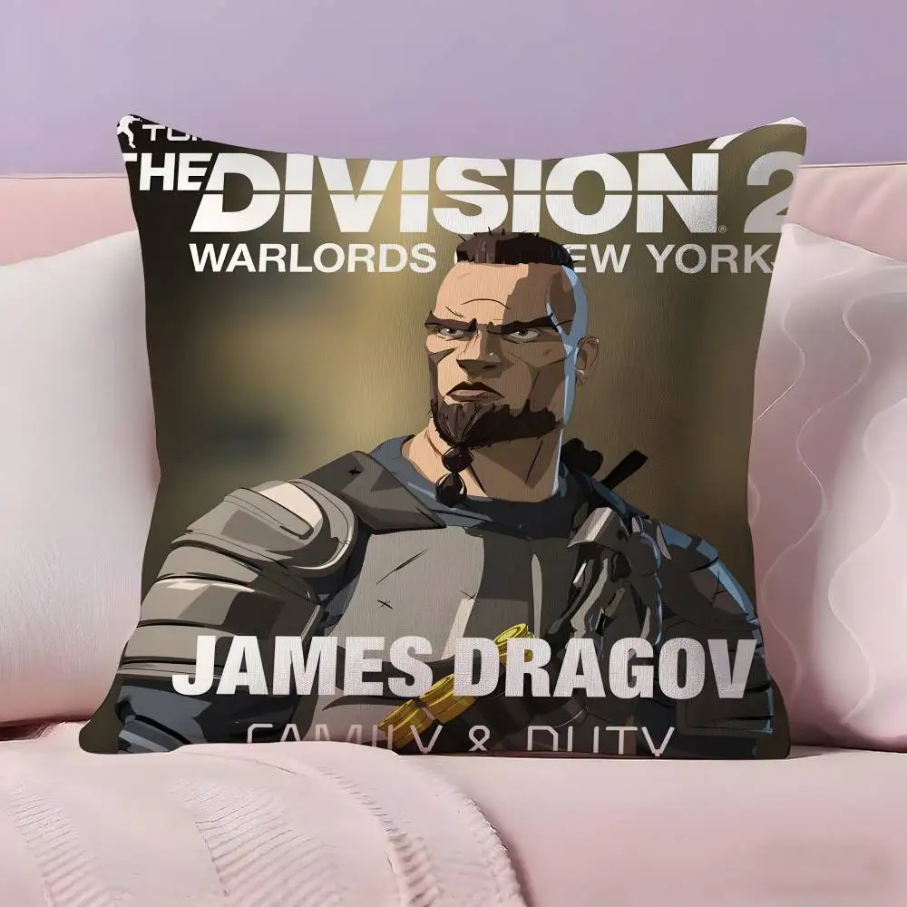 Game Tom Clancys The Division 2 Pillow Case Pillowcase Ultra Soft Skin Friendly Fabric Cloud Like Comfort & Concealed Zipper view 6