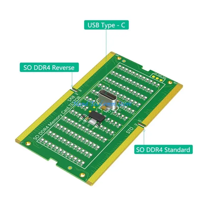 H37F DDR4 SO DIMM Slot Tester With LED Indicators For Laptop Memory Repair