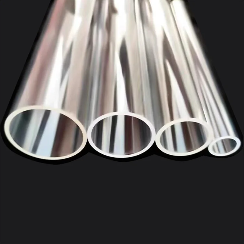 Clear Plastic Acrylic Tube Rigid Pipe Plexiglass PMMA 5mm To 120mm