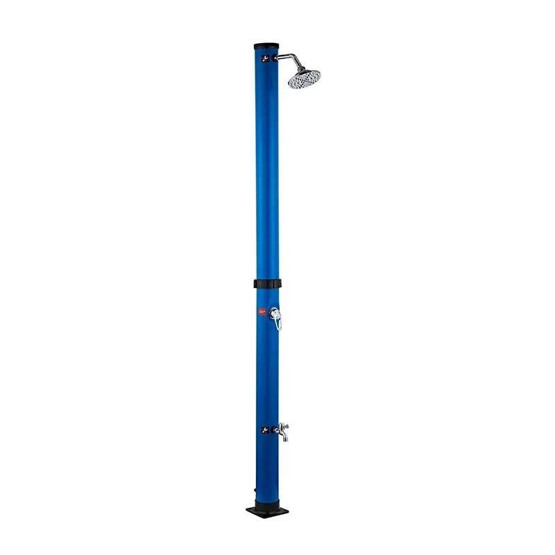 

Blue 20L Freestanding PVC 2 Sections Design Professional Portable Shower and Room Outdoor Garden Solar Shower