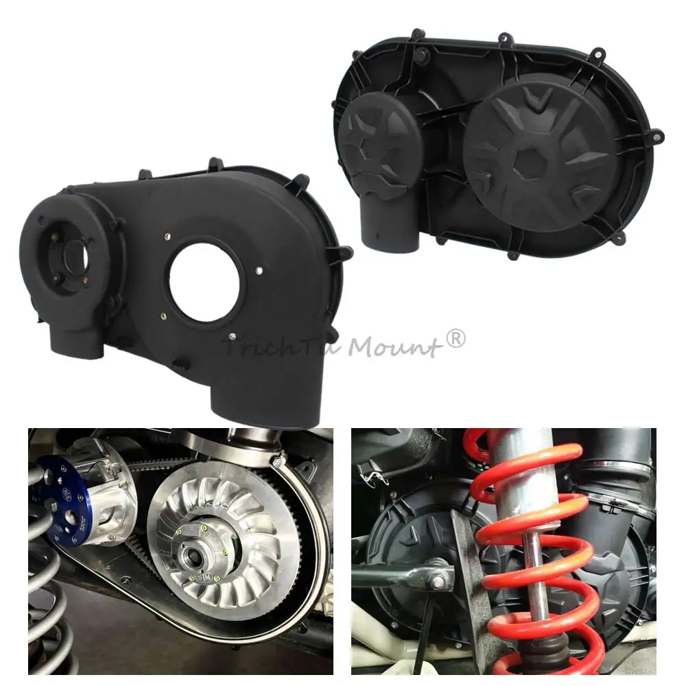 For Can-Am Maverick X3 Max R RR 2017-2023 UTV Accessories Inner & Outer Clutch Housing Cover ABS Variator CVT Guard 1 Pair
