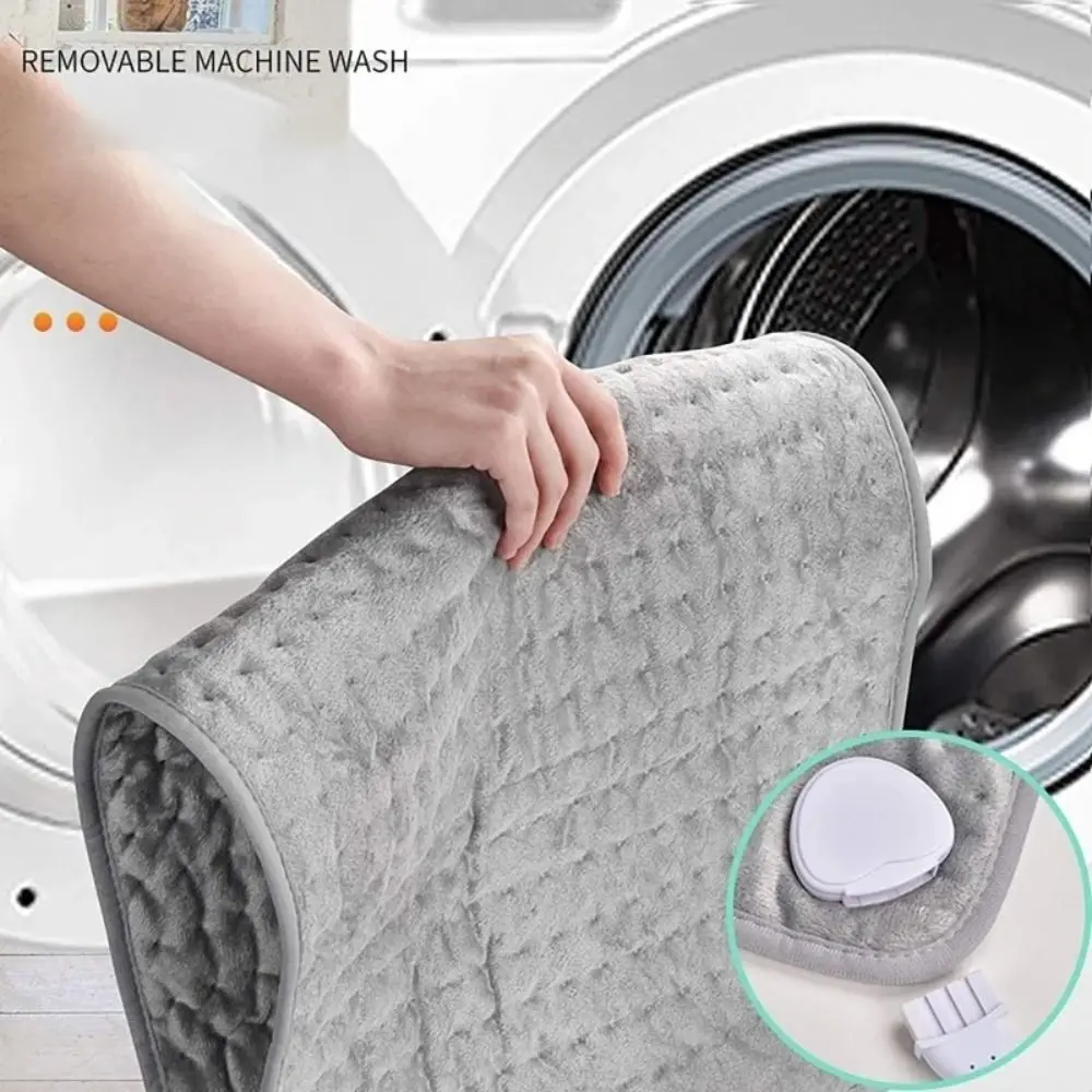 6-Speed Timing Functions Electric Heating Pad Timed Heating Constant Temperature Physiotherapy Heating Pad 9 Temperature Levels