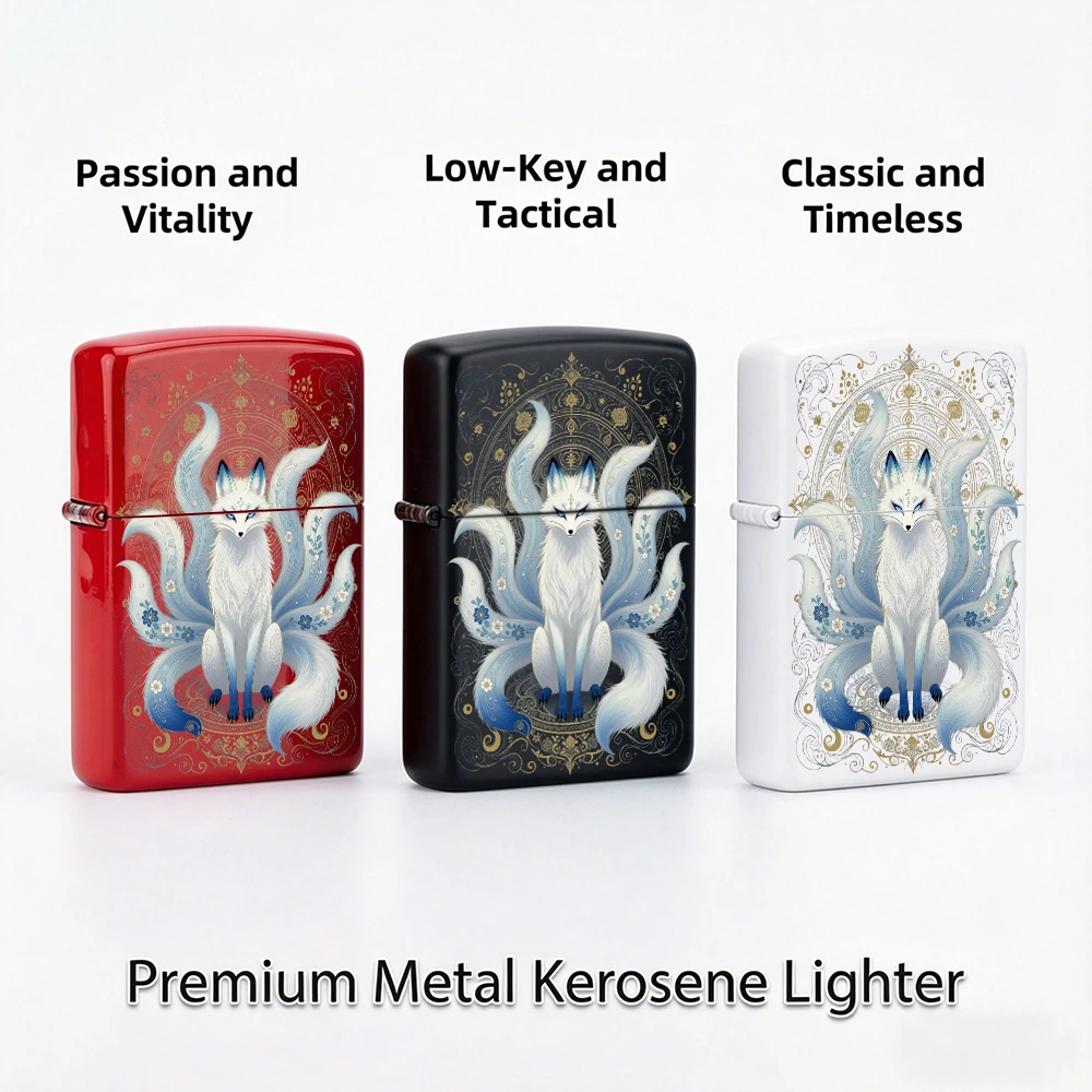 Flip Top Lighter Nine‑Tailed F - Vintage Collectible Lighters 评论和价格