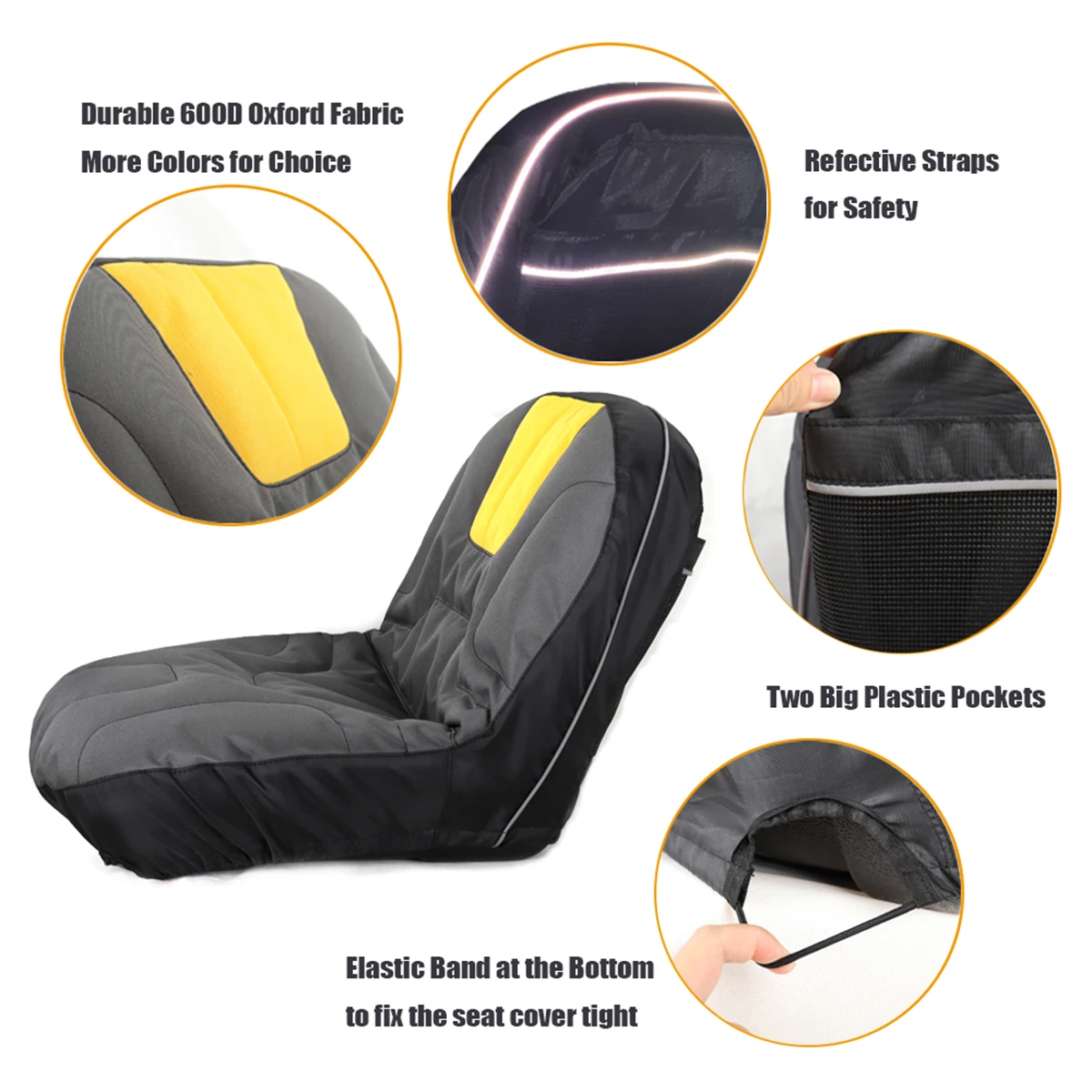 Lawn Mowing Machine Seat Cover Tractor Seat Cover Outdoor Tractor Seat Cushion Lawn Mowing Machine Seat Cushion