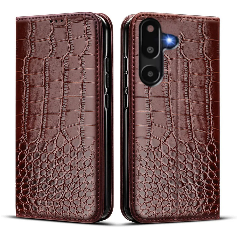 Magnetic Flip Leather Wallet Case For Samsung Galaxy Wide 8 7 Quantum 6 5 4 Jump4 Jump3 Buddy 3 2 XCover7 Pro Cover Coque