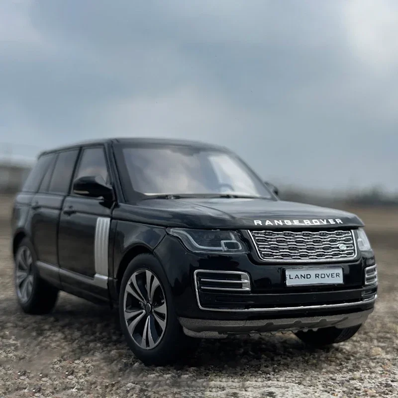 Range Rover SUV 2023 Alloy Model Car 1:32 Toy Diecasts Metal Casting Sound and Light Pull Back Car Toy Vehicle