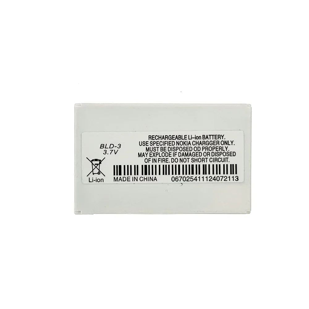 New Original 800mAh BLD-3 BLD3 Battery For Nokia 7210 3300 2100 6220 6200 6610 6610 7250 I6260 6610i 7250i Replacement Batteria