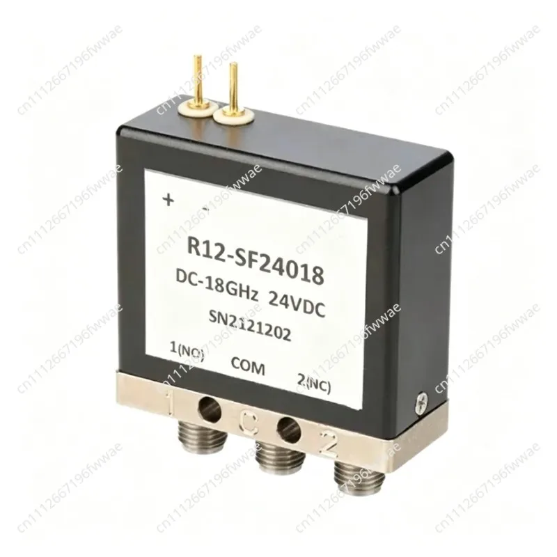 For 12V/24V RF Coaxial Switch SMA SPDT Mechanical Switch Relay DC-18GHz